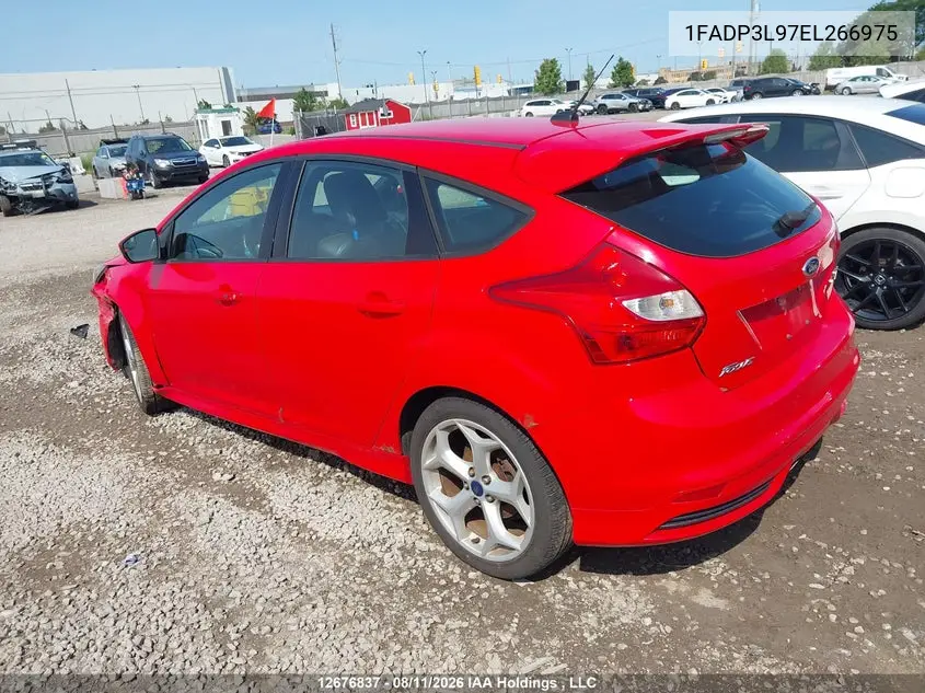 2014 FORD FOCUS ST VIN 1FADP3L97EL266975 — фото 3