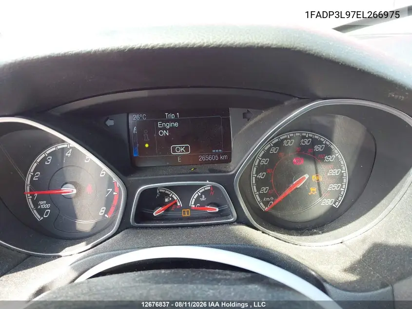 2014 FORD FOCUS ST VIN 1FADP3L97EL266975 — фото 7