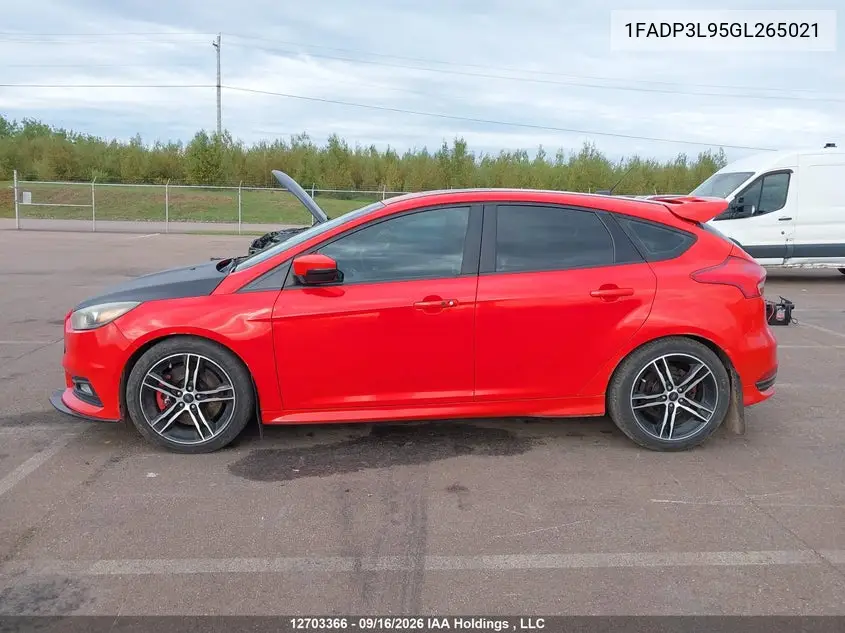 2016 FORD FOCUS ST VIN 1FADP3L95GL265021 — фото 14