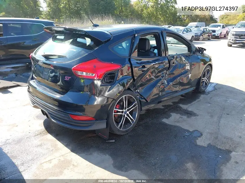 2016 FORD FOCUS ST VIN 1FADP3L97GL274397 — фото 4