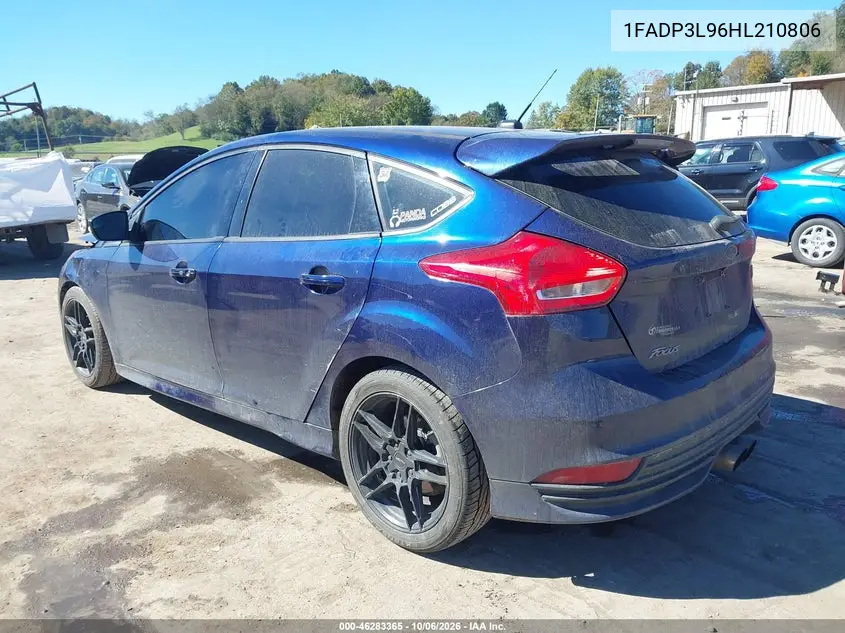 2017 FORD FOCUS ST VIN 1FADP3L96HL210806 — фото 3