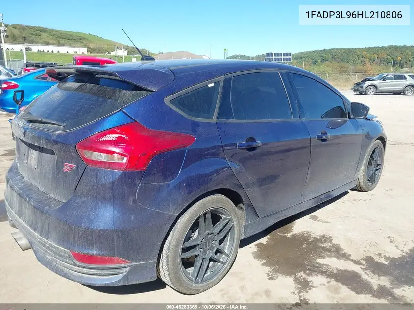 2017 FORD FOCUS ST VIN 1FADP3L96HL210806 — фото 4