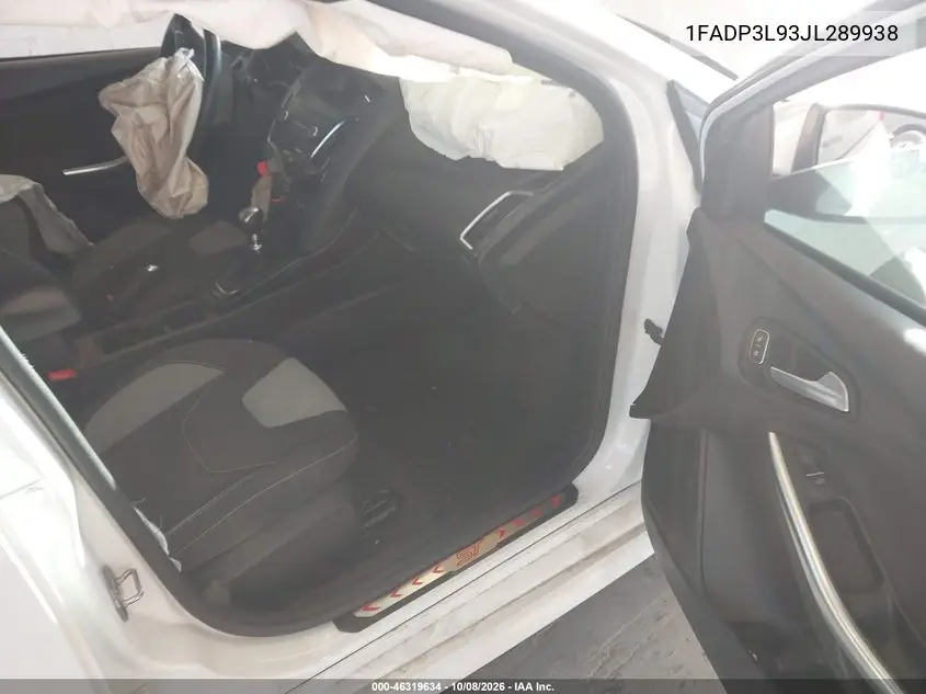 2018 FORD FOCUS ST VIN 1FADP3L93JL289938 — фото 5