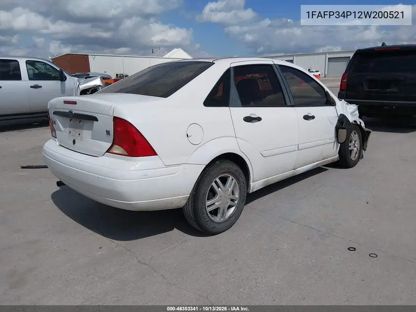 2002 FORD FOCUS VIN 1FAFP34P12W200521 — фото 4