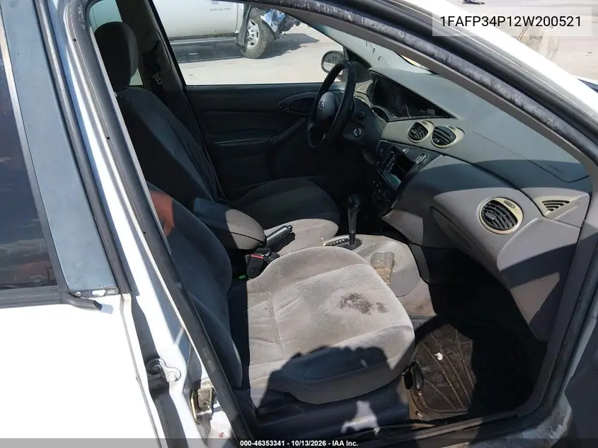 2002 FORD FOCUS VIN 1FAFP34P12W200521 — фото 5