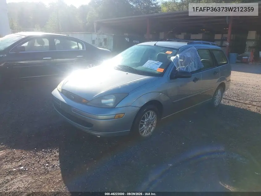 2003 FORD FOCUS VIN 1FAFP36373W212359 — фото 2