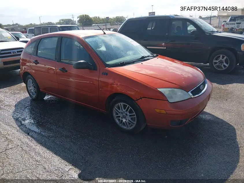 FORD FOCUS 2005, VIN 3FAFP37N45R144088