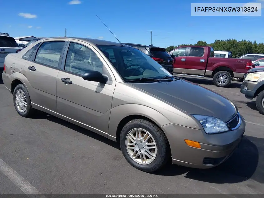 FORD FOCUS 2005, VIN 1FAFP34NX5W313824