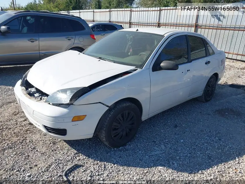 2005 FORD FOCUS VIN 1FAFP34N55W165050 — фото 2