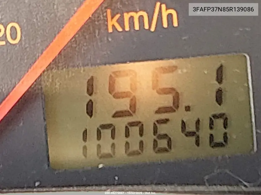 2005 FORD FOCUS VIN 3FAFP37N85R139086 — фото 16