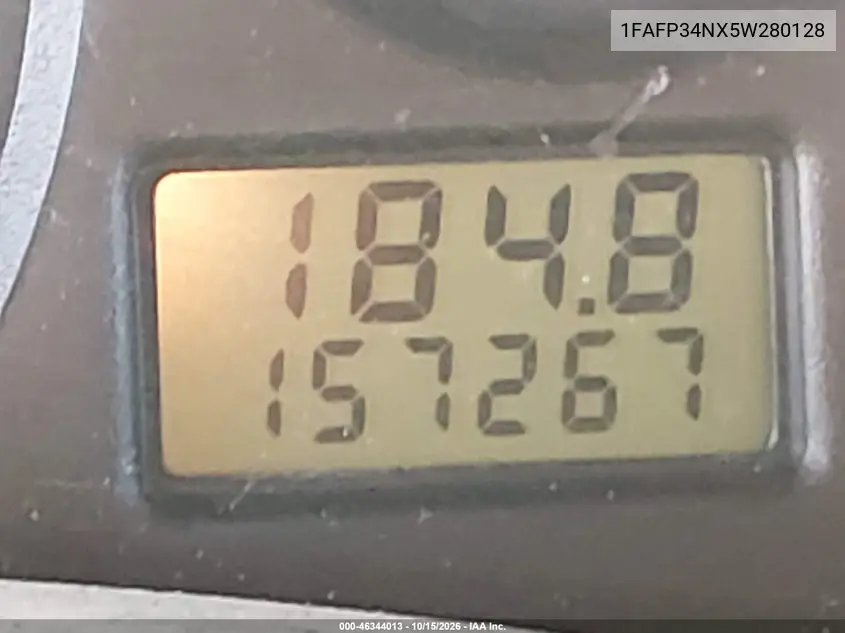 2005 FORD FOCUS VIN 1FAFP34NX5W280128 — фото 16
