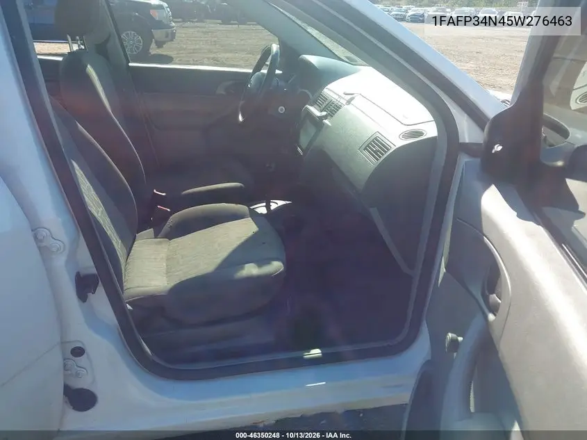 FORD FOCUS 2005, VIN 1FAFP34N45W276463