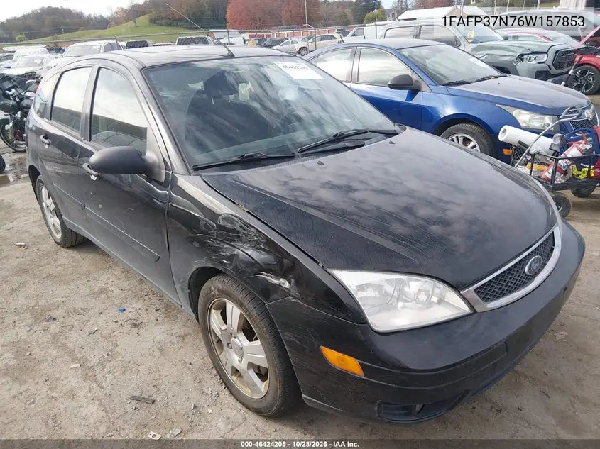 FORD FOCUS 2006, VIN 1FAFP37N76W157853