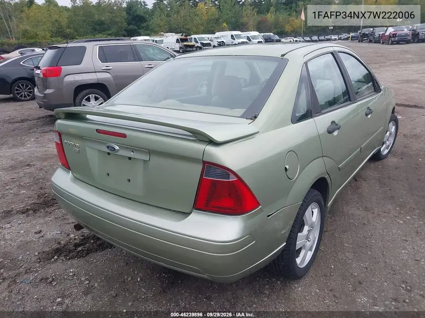 2007 FORD FOCUS VIN 1FAFP34NX7W222006 — фото 4