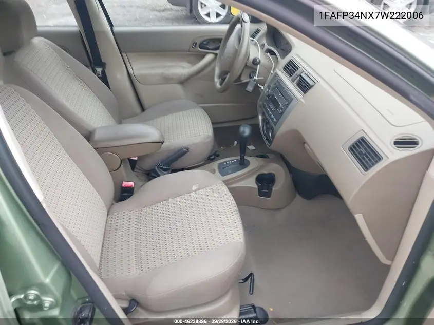 2007 FORD FOCUS VIN 1FAFP34NX7W222006 — фото 5