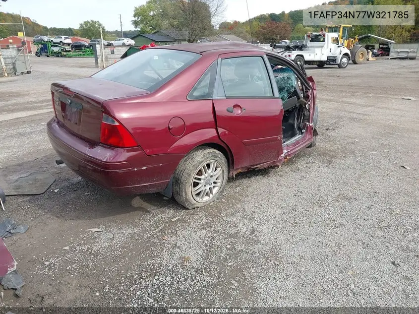 2007 FORD FOCUS VIN 1FAFP34N77W321785 — фото 4