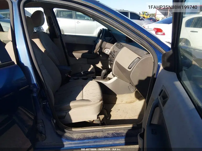 2008 FORD FOCUS VIN 1FAHP35N88W199740 — фото 5