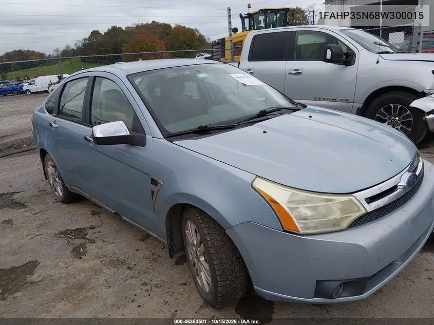 FORD FOCUS 2008, VIN 1FAHP35N68W300015