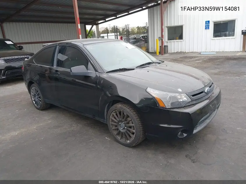 FORD FOCUS 2009, VIN 1FAHP33N59W154081