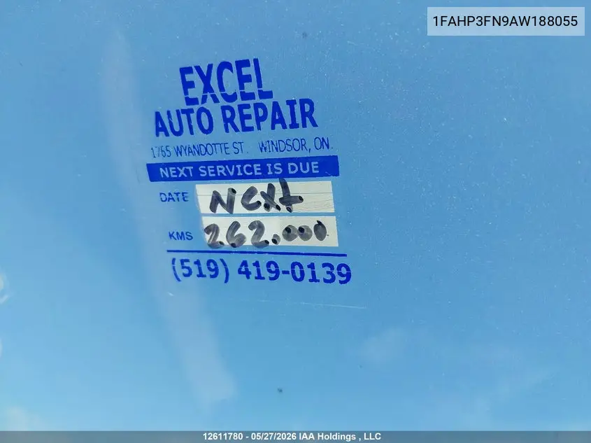 2010 FORD FOCUS VIN 1FAHP3FN9AW188055 — фото 14