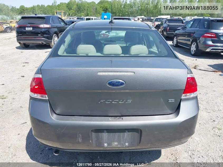 2010 FORD FOCUS VIN 1FAHP3FN9AW188055 — фото 15