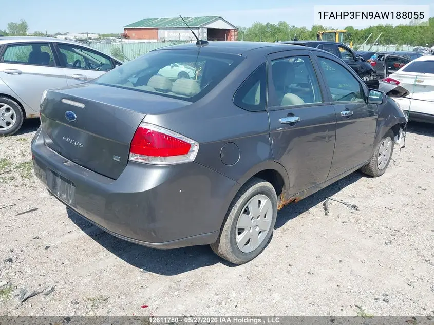 2010 FORD FOCUS VIN 1FAHP3FN9AW188055 — фото 4