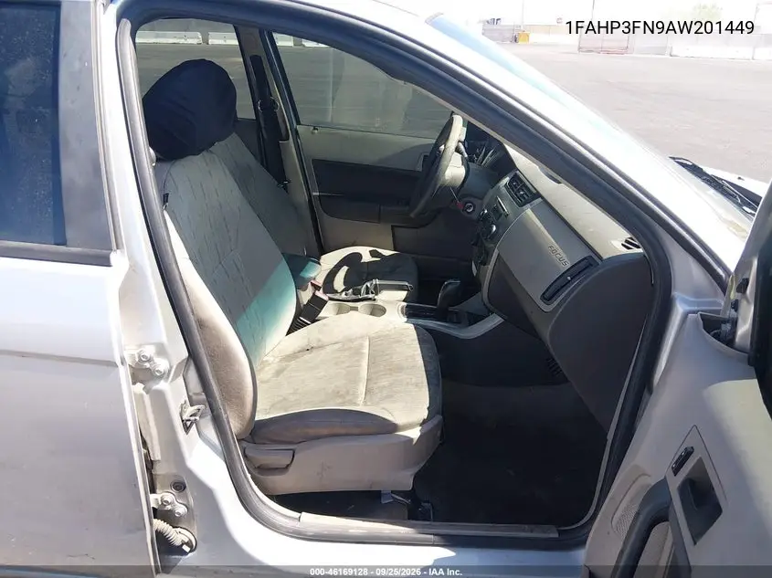 2010 FORD FOCUS VIN 1FAHP3FN9AW201449 — фото 5