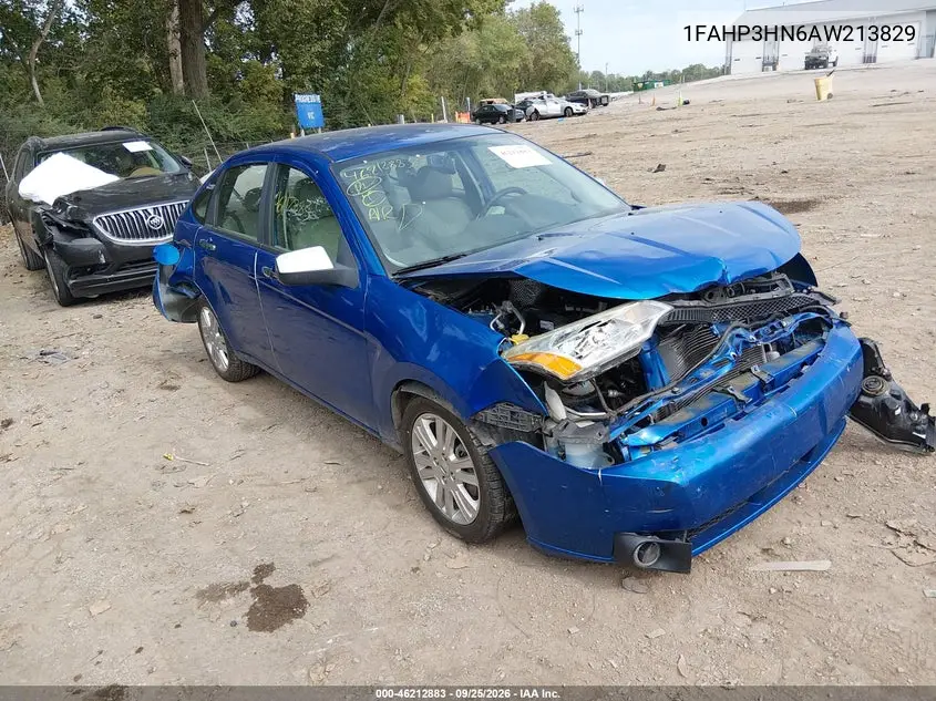FORD FOCUS 2010, VIN 1FAHP3HN6AW213829
