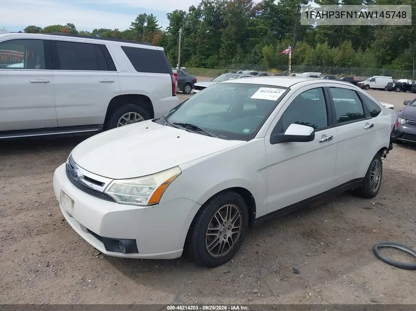 2010 FORD FOCUS VIN 1FAHP3FN1AW145748 — фото 2