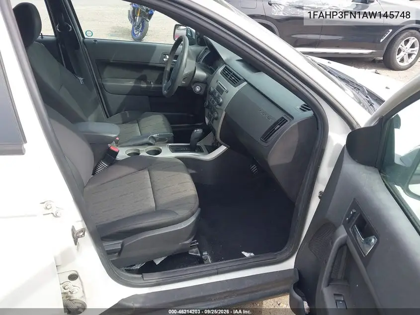 2010 FORD FOCUS VIN 1FAHP3FN1AW145748 — фото 5