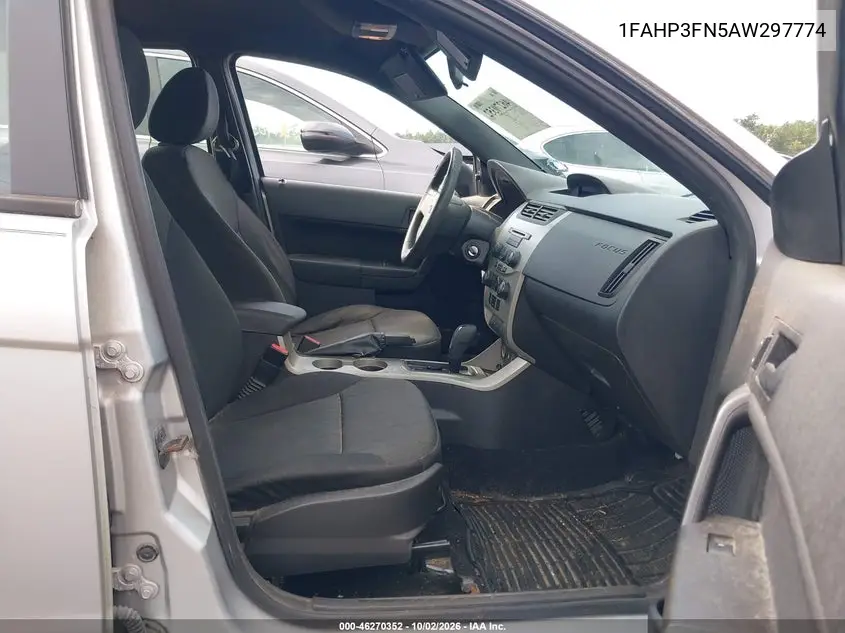 2010 FORD FOCUS VIN 1FAHP3FN5AW297774 — фото 5