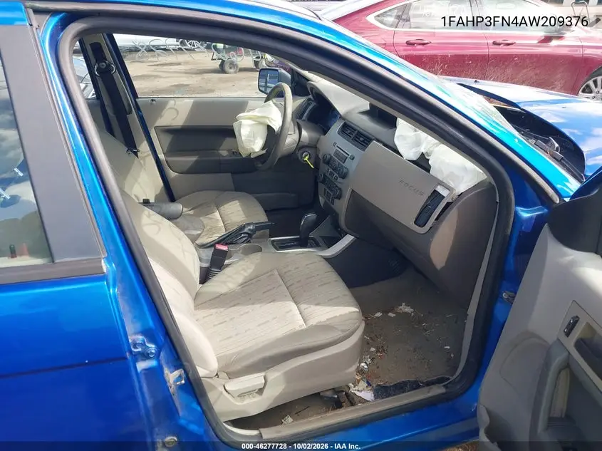 2010 FORD FOCUS VIN 1FAHP3FN4AW209376 — фото 5