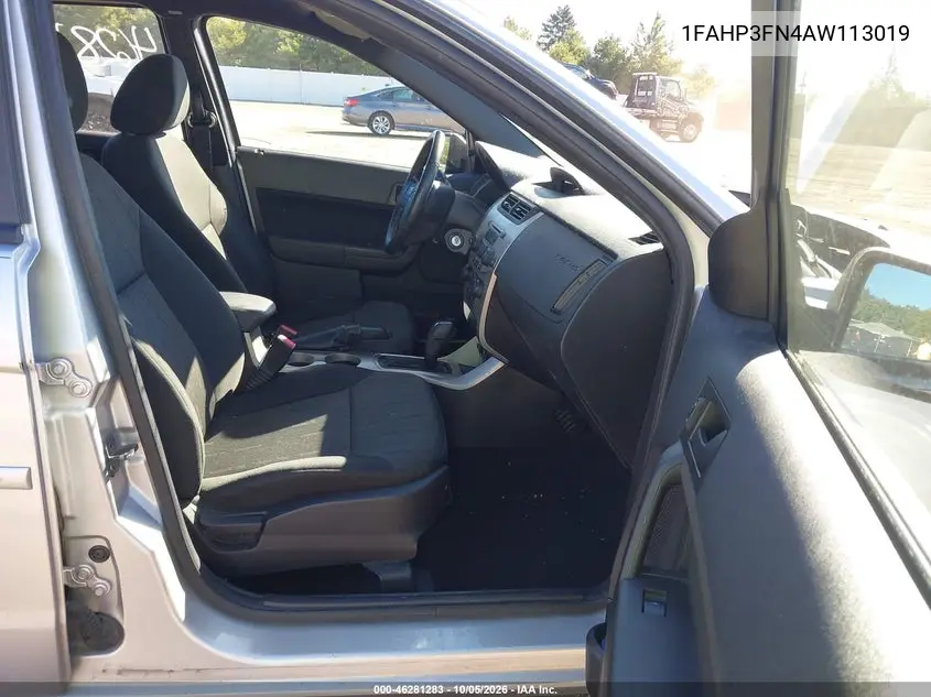 2010 FORD FOCUS VIN 1FAHP3FN4AW113019 — фото 5