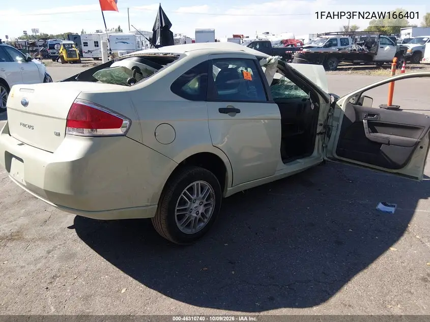 2010 FORD FOCUS VIN 1FAHP3FN2AW166401 — фото 4