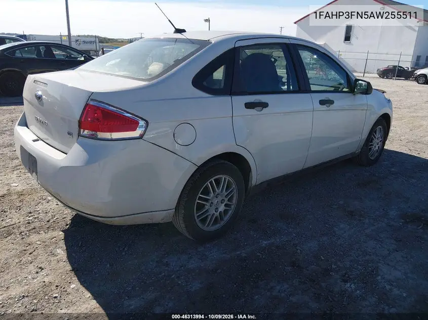 2010 FORD FOCUS VIN 1FAHP3FN5AW255511 — фото 4