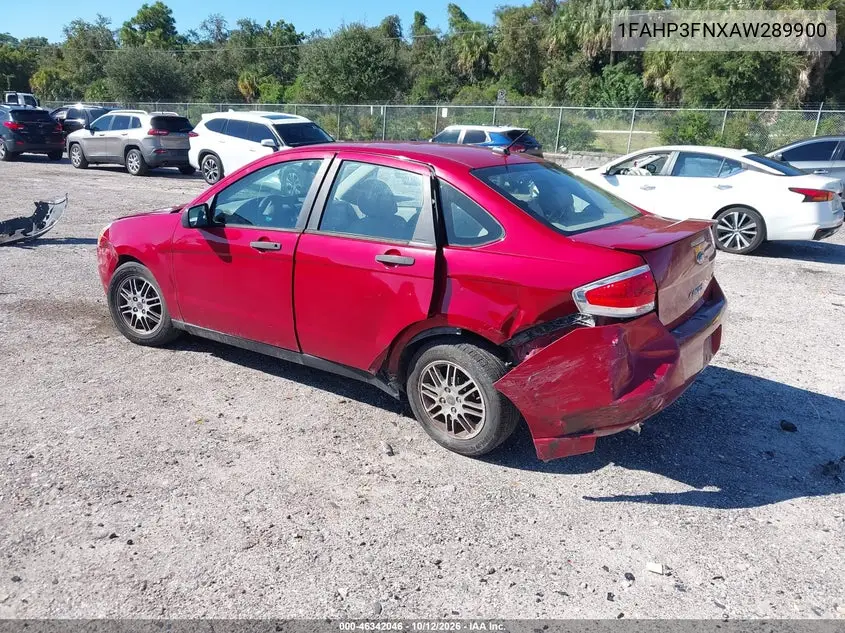 2010 FORD FOCUS VIN 1FAHP3FNXAW289900 — фото 3