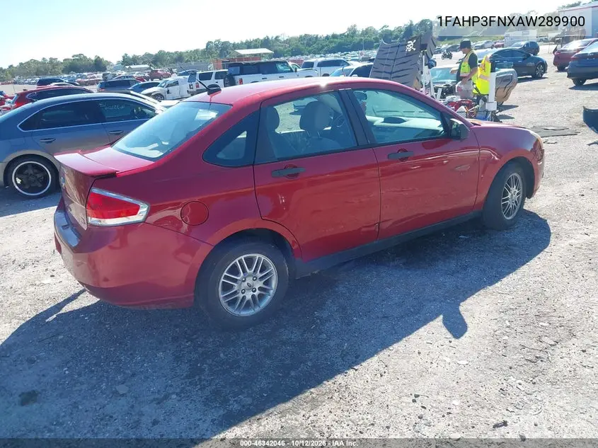 2010 FORD FOCUS VIN 1FAHP3FNXAW289900 — фото 4