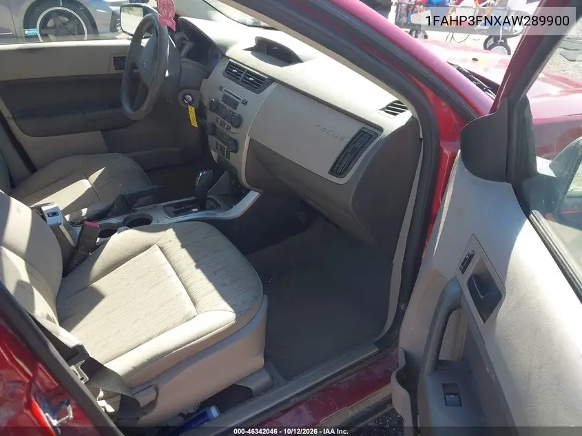 2010 FORD FOCUS VIN 1FAHP3FNXAW289900 — фото 5