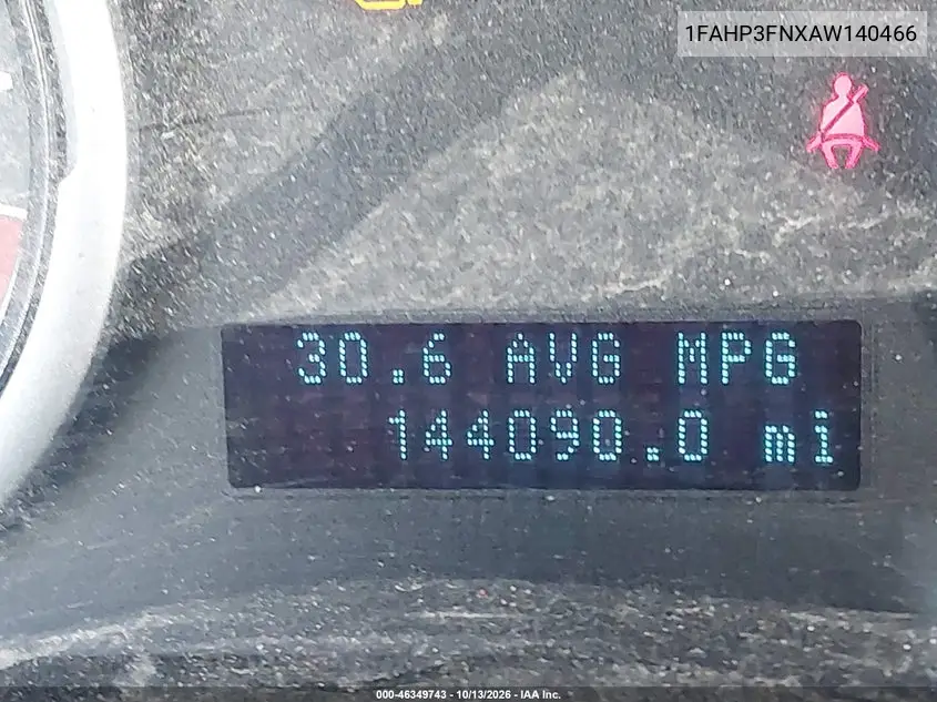 2010 FORD FOCUS VIN 1FAHP3FNXAW140466 — фото 16