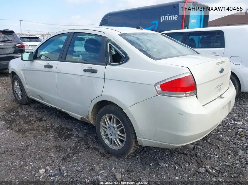 2010 FORD FOCUS VIN 1FAHP3FNXAW140466 — фото 3