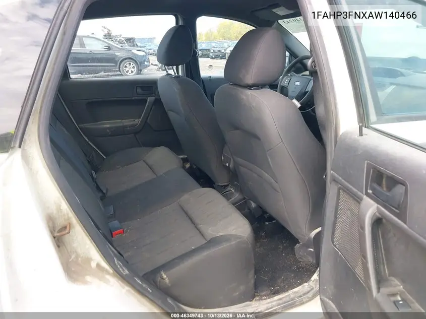 2010 FORD FOCUS VIN 1FAHP3FNXAW140466 — фото 8