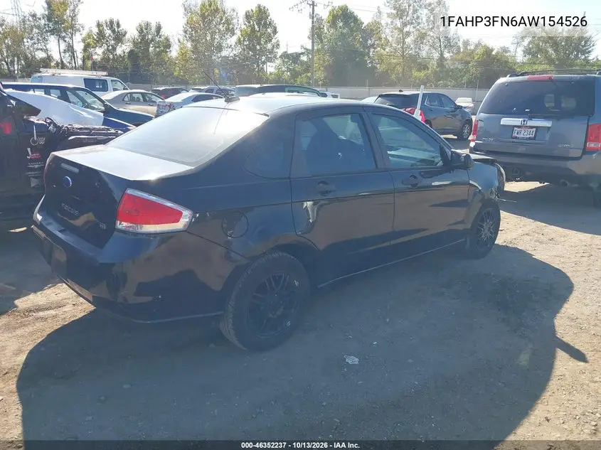 2010 FORD FOCUS VIN 1FAHP3FN6AW154526 — фото 4