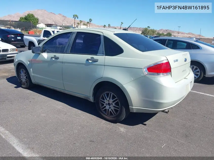 2011 FORD FOCUS VIN 1FAHP3FN4BW161895 — фото 3