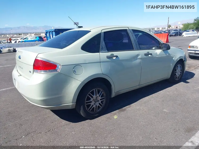 2011 FORD FOCUS VIN 1FAHP3FN4BW161895 — фото 4