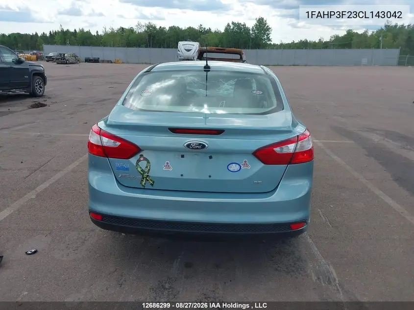 2012 FORD FOCUS VIN 1FAHP3F23CL143042 — фото 17