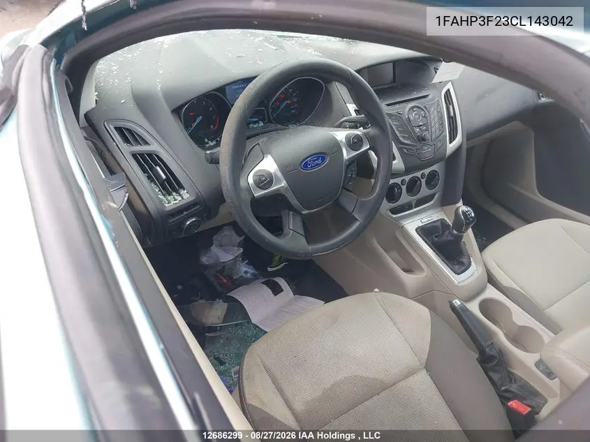 2012 FORD FOCUS VIN 1FAHP3F23CL143042 — фото 21