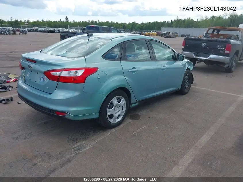 2012 FORD FOCUS VIN 1FAHP3F23CL143042 — фото 5