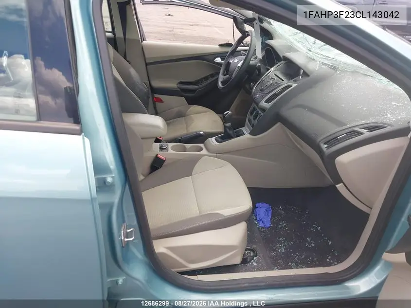 2012 FORD FOCUS VIN 1FAHP3F23CL143042 — фото 6