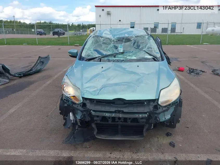 2012 FORD FOCUS VIN 1FAHP3F23CL143042 — фото 7