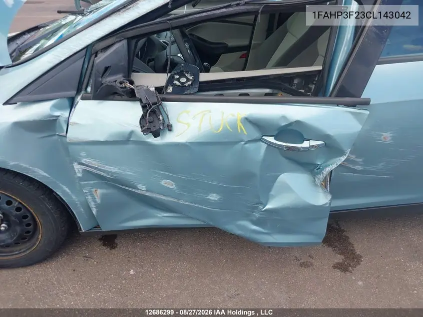 2012 FORD FOCUS VIN 1FAHP3F23CL143042 — фото 10